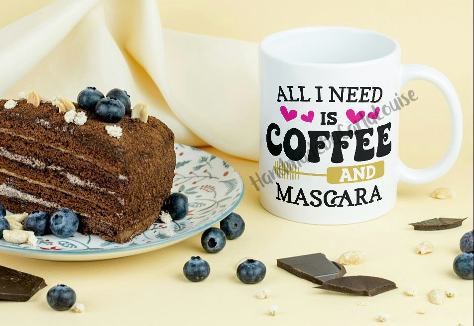 Coffee and Mascara Mug