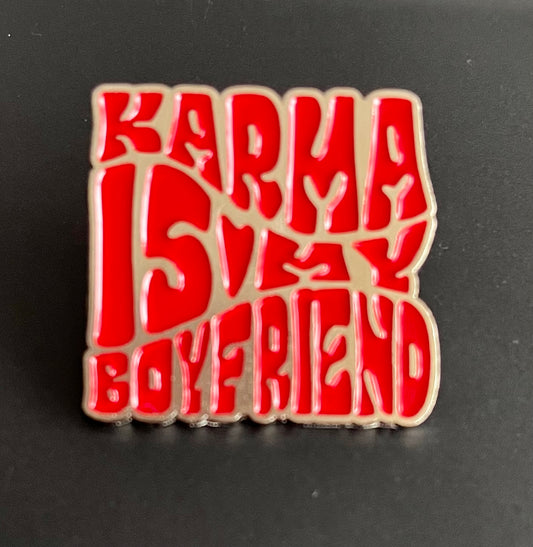 Karma Pin Badge