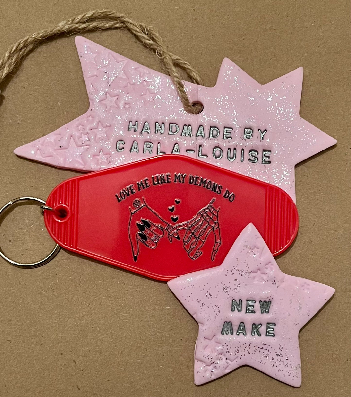 Valentine Motel Keyring