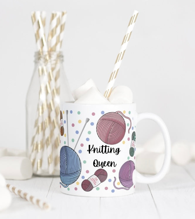 Knitting Mug