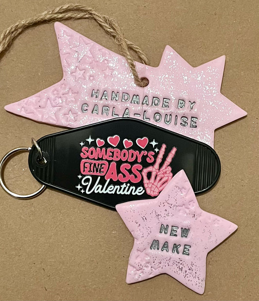 Valentine Motel Keyring