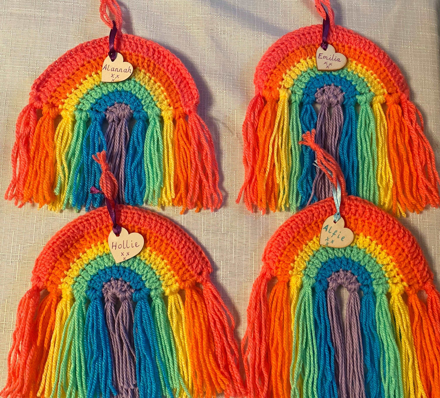 Rainbow hanging