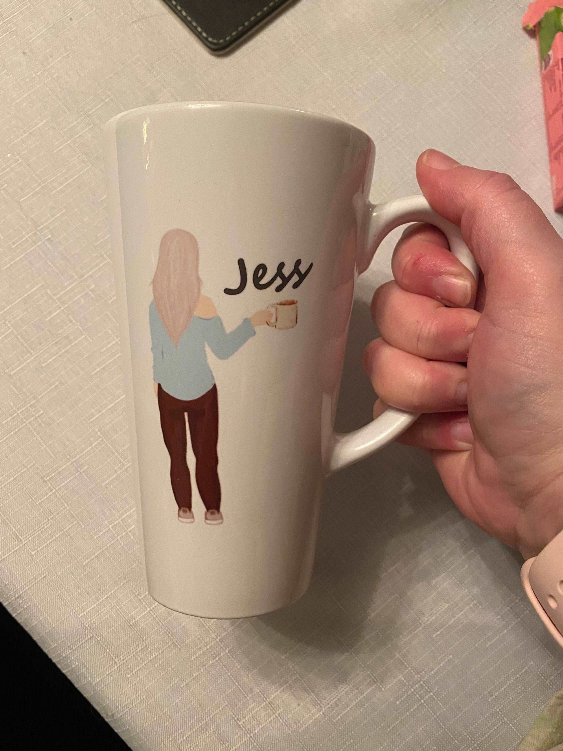 Personalised Tall Latte Mug