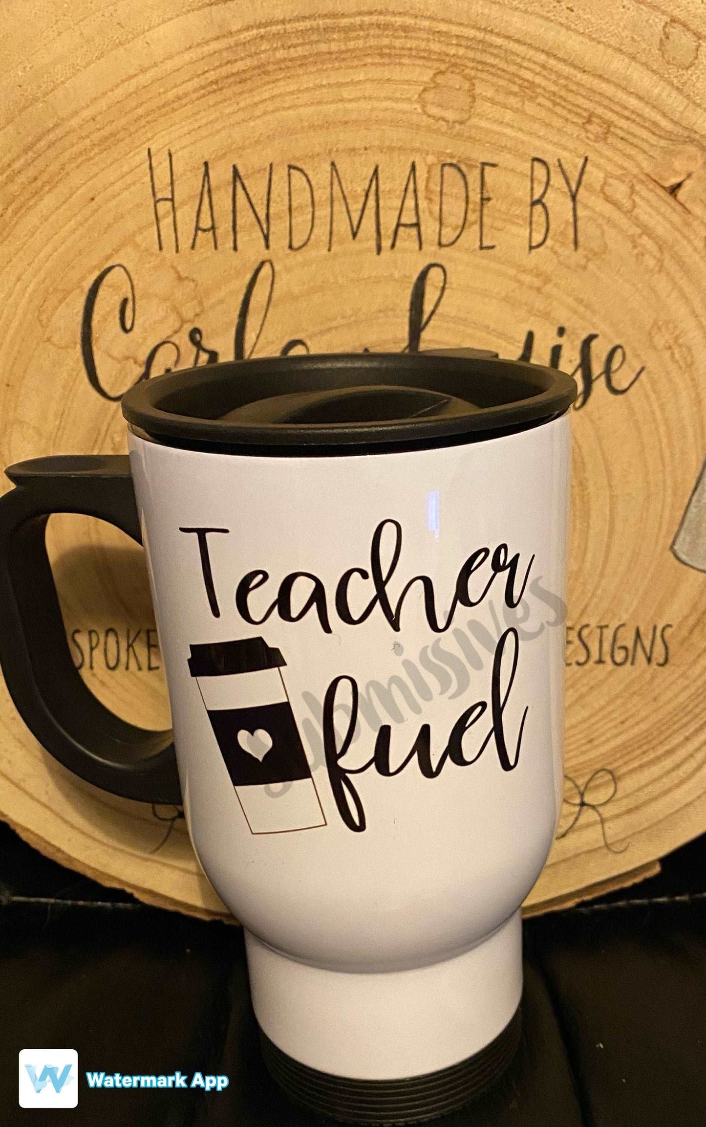 Teacher Fuel Travel Mug