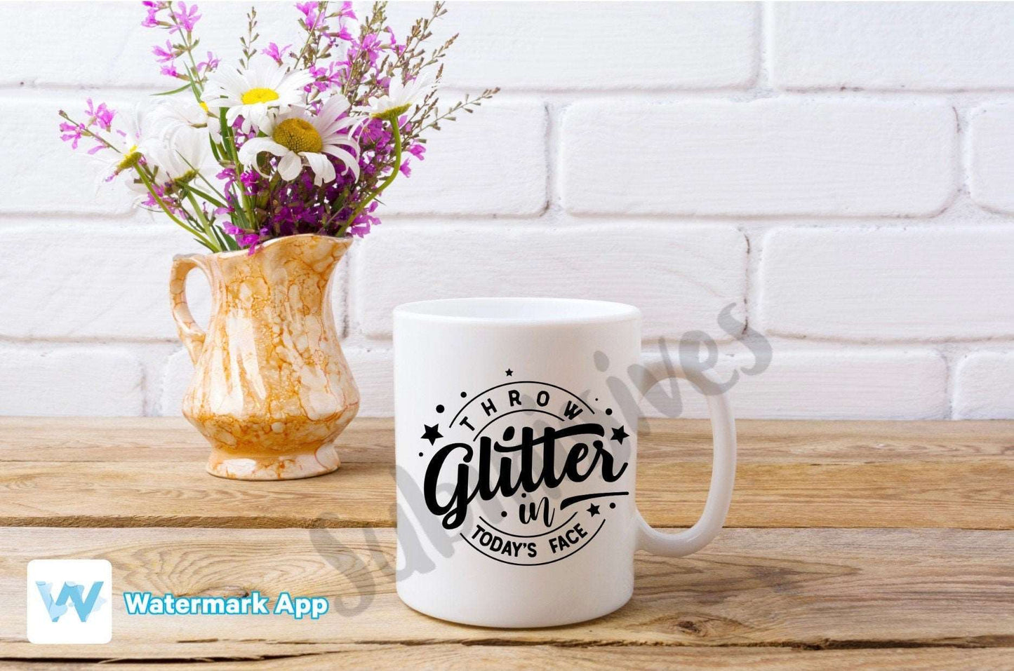 Glitter Mug