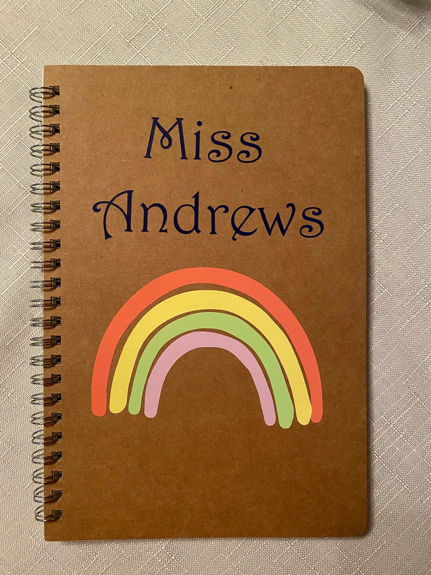 Personalised Notebook