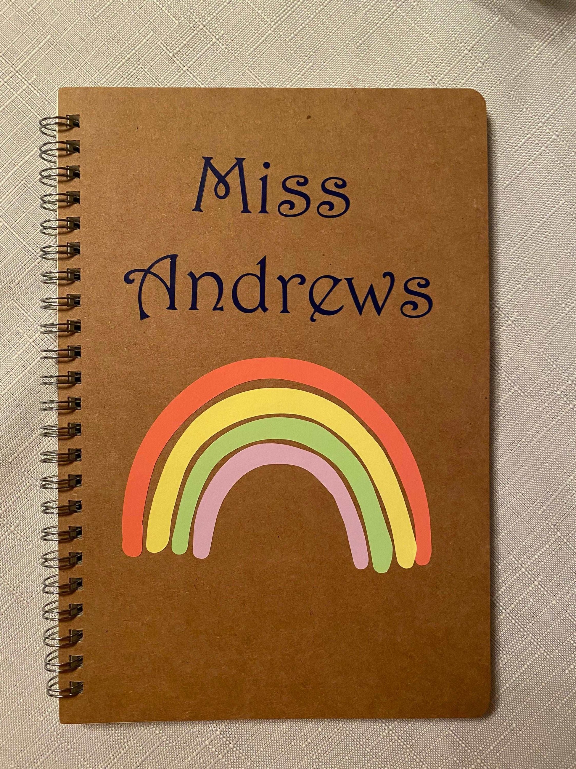 Personalised Notebook