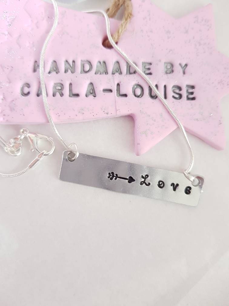 Love bar necklace