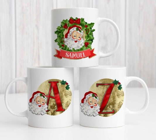 Vintage Santa mug