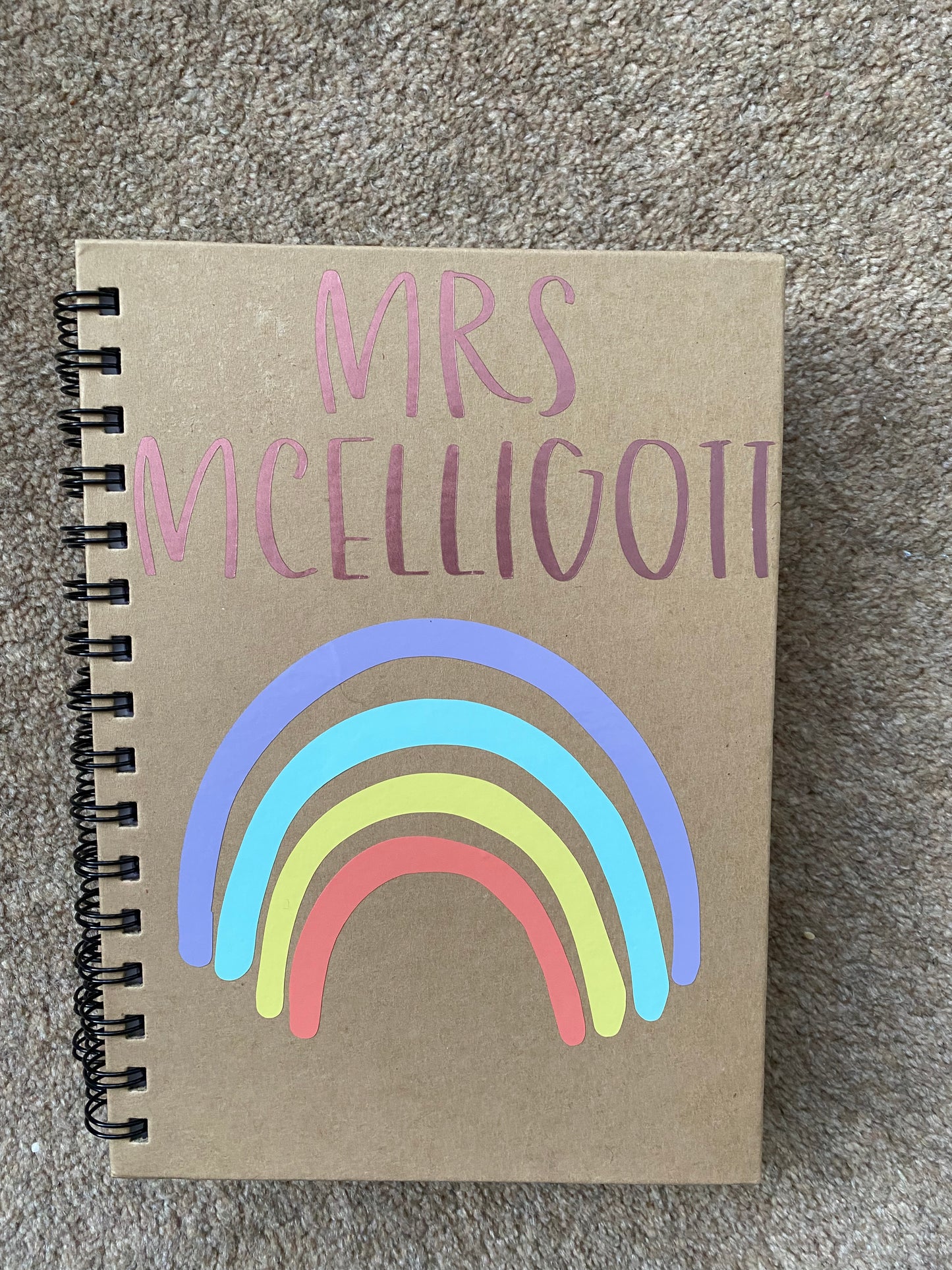 Personalised Notebook