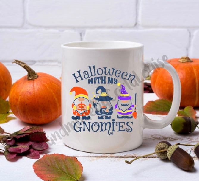 Halloween with my Gnomies Mug