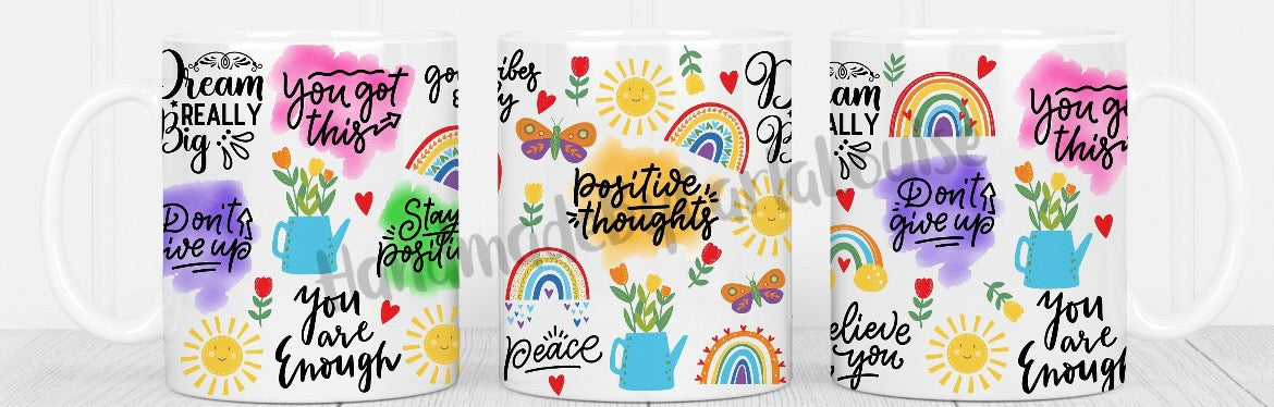 Positive Thoughts Mug