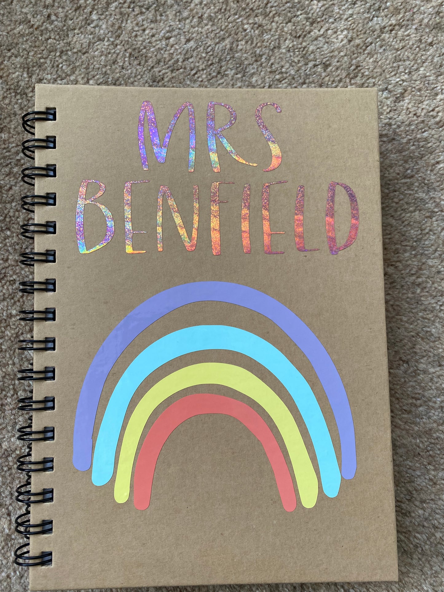 Personalised Notebook