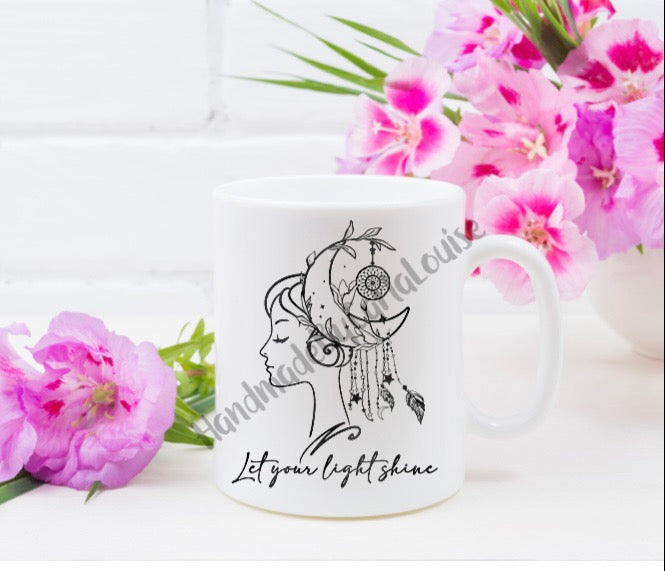 Let your Light Shine Celestial Mug