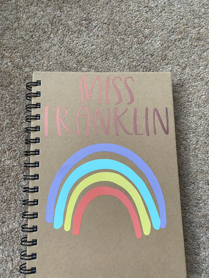 Personalised Notebook